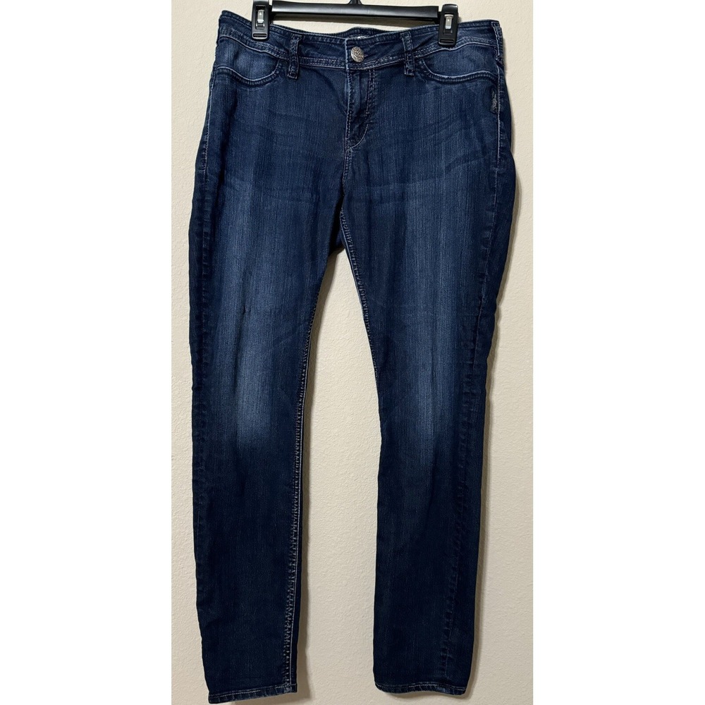 Silver Womens Jeans Suki Jeggings *FITS‎ 32 / 30 Dark Wash Western Cowgirl